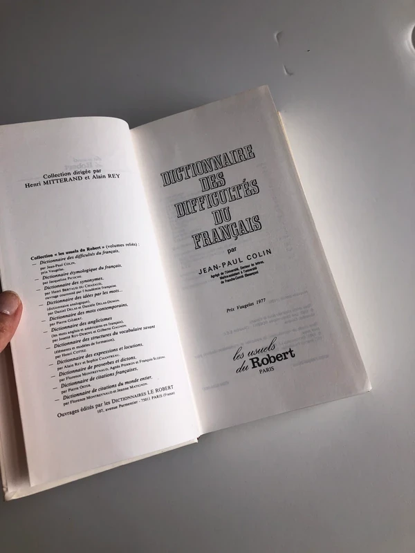 Dictionnaire des difficultés du français Le Robert – photo 4